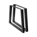Artiss Metal Table Legs Trapezoid 65x90cm Set of 2