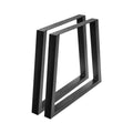 Artiss Metal Table Legs Trapezoid 65x90cm Set of 2