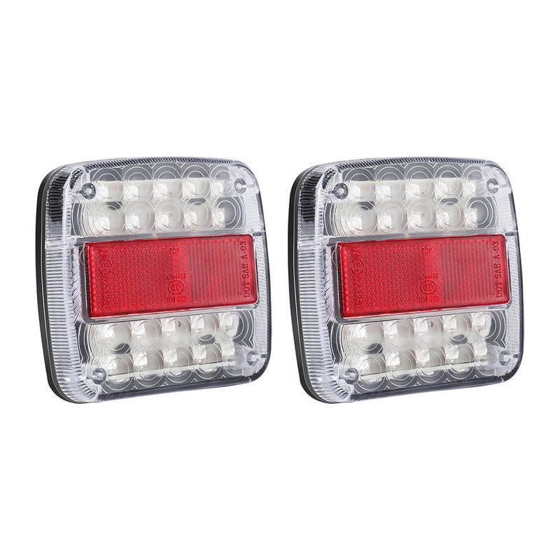 Giantz 26 LED Tail Lights Stop Reverse Indicator 12V Ute Trailer
