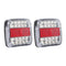 Giantz 26 LED Tail Lights Stop Reverse Indicator 12V Ute Trailer