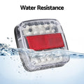 Giantz 26 LED Tail Lights Stop Reverse Indicator 12V Ute Trailer