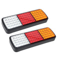 Giantz 75 LED Tail Lights Stop Reverse 12V Ute Trailer Caravan Truck