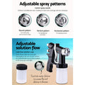 Professional Spray Tan Machine HVLP Sunless Tanning Gun Kit Black