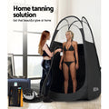 Portable Pop Up Tanning Tent Black