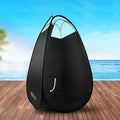 Portable Pop Up Tanning Tent Black