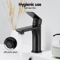 Cefito Basin Mixer Tap Brass Black Bathroom Vanity Sink Faucet