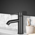 Cefito Round Brass Basin Mixer Tap Black Bathroom Vanity Faucet