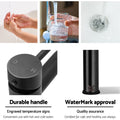 Cefito Round Basin Mixer Tap Tall Black Faucet Bathroom Vanity