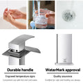 Cefito Basin Mixer Tap Tall Silver Bathroom Vanity Faucet