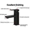 Cefito Square Basin Mixer Tap Black Bathroom Vanity Faucet