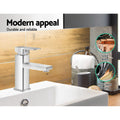 Cefito Square Basin Mixer Tap Chrome Bathroom Vanity Faucet