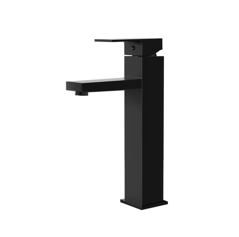 Cefito Square Basin Mixer Tap Tall Black Bathroom Faucet
