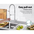 Cefito Kitchen Mixer Tap Pull Down Chrome 2 Modes Sink Faucet