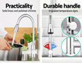 Cefito Kitchen Mixer Tap Pull Out 2 Mode Chrome Sink Faucet
