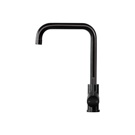 Cefito Kitchen Mixer Tap Rectangle Sink Faucet Basin Black