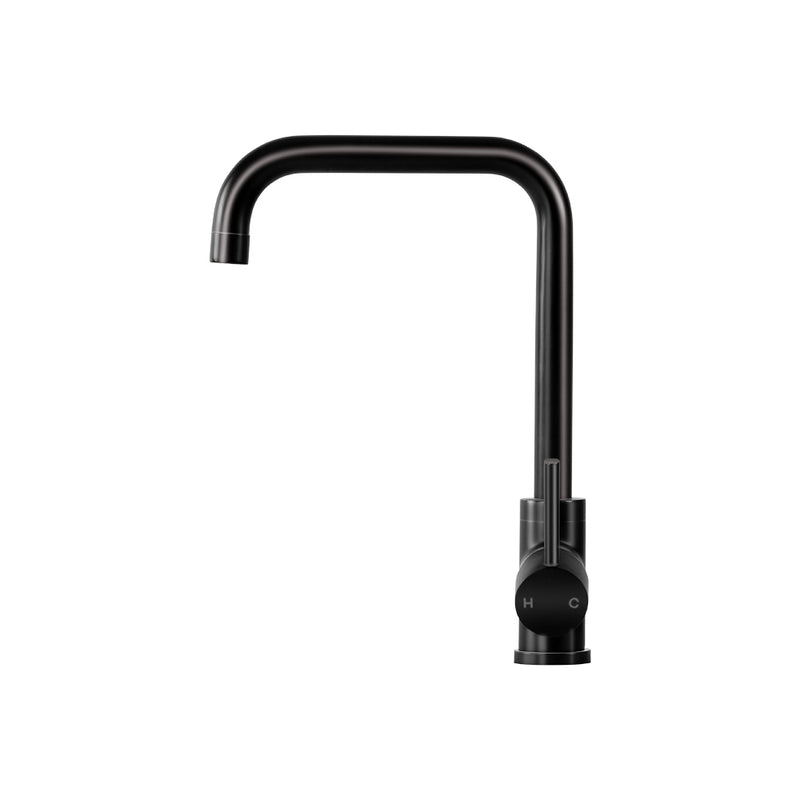 Cefito Kitchen Mixer Tap Rectangle Sink Faucet Basin Black