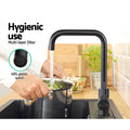 Cefito Kitchen Mixer Tap Rectangle Sink Faucet Basin Black