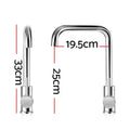Cefito Kitchen Mixer Tap Chrome Rectangle Basin Faucet Laundry