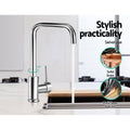 Cefito Kitchen Mixer Tap Chrome Rectangle Basin Faucet Laundry