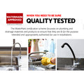 Cefito Chrome Round Kitchen Mixer Tap Basin Sink Faucet