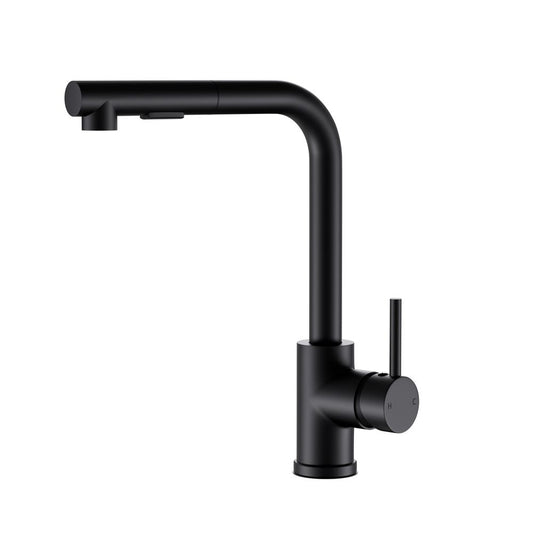 Cefito Kitchen Mixer Tap Pull Out 2 Mode Swivel WELS Black
