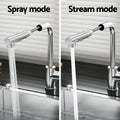 Cefito Kitchen Mixer Tap Pull Out 2 Mode Swivel Chrome WELS