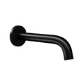 Cefito Black Wall Bath Mixer Tap Shower Spout Round Bathtub