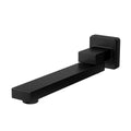 Cefito Black Square Swivel Wall Bath Tap Mixer Spout