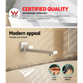 Cefito Square Swivel Bath Mixer Tap Chrome Wall Spout Bathtub