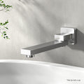 Cefito Square Swivel Bath Mixer Tap Chrome Wall Spout Bathtub