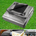 Instahut Tarp 3.6x4.8m Canvas Heavy Duty Sun Cover Camping