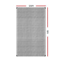 Instahut Tarp 3.6x6m Canvas Heavy Duty Sun Cover Camping