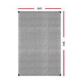 Instahut Tarp 6x9m Canvas Heavy Duty Sun Cover Camping Tarpaulin