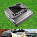 Instahut Tarp 7.3x9m Heavy Duty Canvas Camping Sun Cover