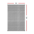 Instahut Tarp 9x12m Canvas Heavy Duty Sun Cover Camping Tarpaulin