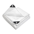 Instahut Tarp 4x6m Canvas Heavy Duty Clear Tarpaulin Camping
