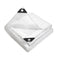Instahut Tarp 5x6m Clear Heavy Duty Canvas Camping Tarpaulin