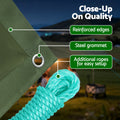 Instahut 2x3m Tarp 600GSM Heavy Duty Canvas Water Resistant
