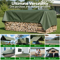 Instahut 2x3m Tarp 600GSM Heavy Duty Canvas Water Resistant