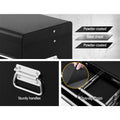 Giantz 10 Drawer Tool Box Cabinet Black Garage Storage Organiser