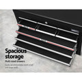Giantz 10 Drawer Tool Box Cabinet Black Garage Storage Organiser