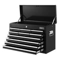 Giantz 10 Drawer Tool Box Cabinet Black Garage Storage Organiser