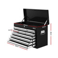 Giantz 10 Drawer Tool Box Cabinet Grey Garage Storage Organiser
