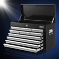 Giantz 10 Drawer Tool Box Cabinet Grey Garage Storage Organiser