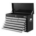 Giantz 10 Drawer Tool Box Cabinet Grey Garage Storage Organiser