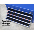 Giantz 10 Drawer Tool Box Cabinet Storage Organiser Blue