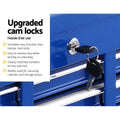 Giantz 10 Drawer Tool Box Cabinet Storage Organiser Blue