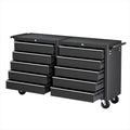 Giantz Tool Chest Trolley 10 Drawer Toolbox Storage Black
