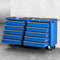 Giantz 10 Drawer Tool Chest Trolley Toolbox Storage Blue