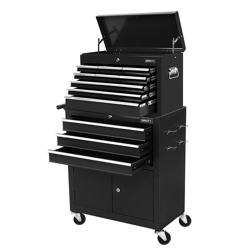 Giantz Tool Chest Trolley 12 Drawer Storage Cabinet Toolbox